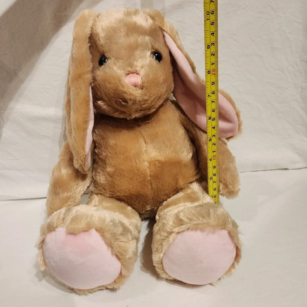 Build-A-Bear Pawlette Bunny Tan Easter Rabbit Plush Stuffed Animal No Sound Box